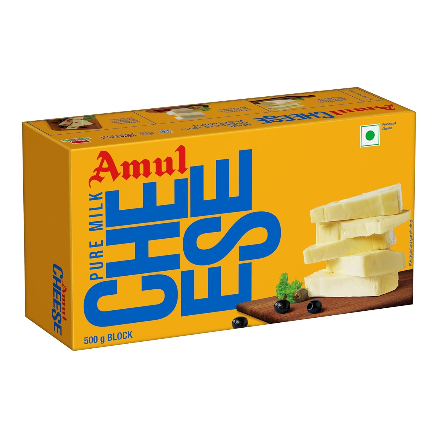 Amul Processed Cheese Block 1 Kg Let S Wholesale