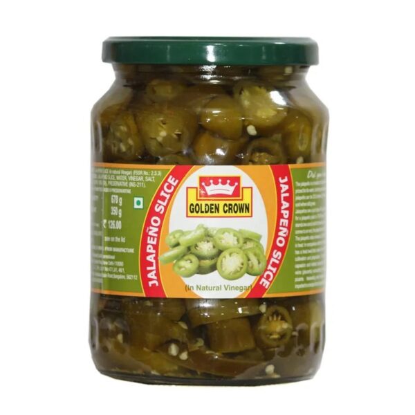 Golden Crown - Jalapeno, Slices, 670 gm