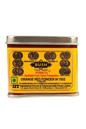 Bush - Orange Red Colour, 100 gm