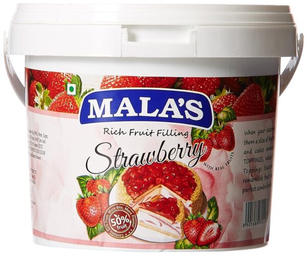 Mala - Strawberry Fruit Filling, 1 Kg