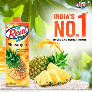 Real - Pineapple Juice, 1 L