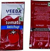 Veeba - Tomato Ketchup (Nong), 8 gm Sachet (Pack of 100)