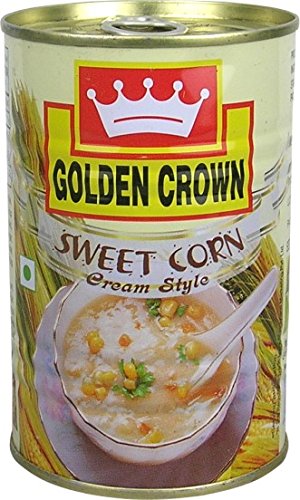 8 SWEET CORN CREAM STYLE (WHITE CORN) Golden Crown 450gm