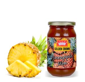 Golden Crown Pineapple Jam used with bread or spread it roti or bread