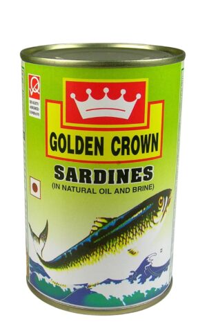 Golden Crown SARDINE FISH IN BRINE 425g