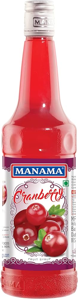 Manama Cranberry (fruit syrup) 750ml