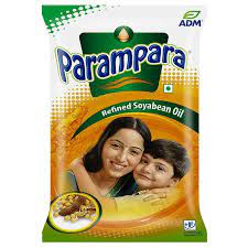 Parampara Refined Soyabean Oil (1Ltr * 16)